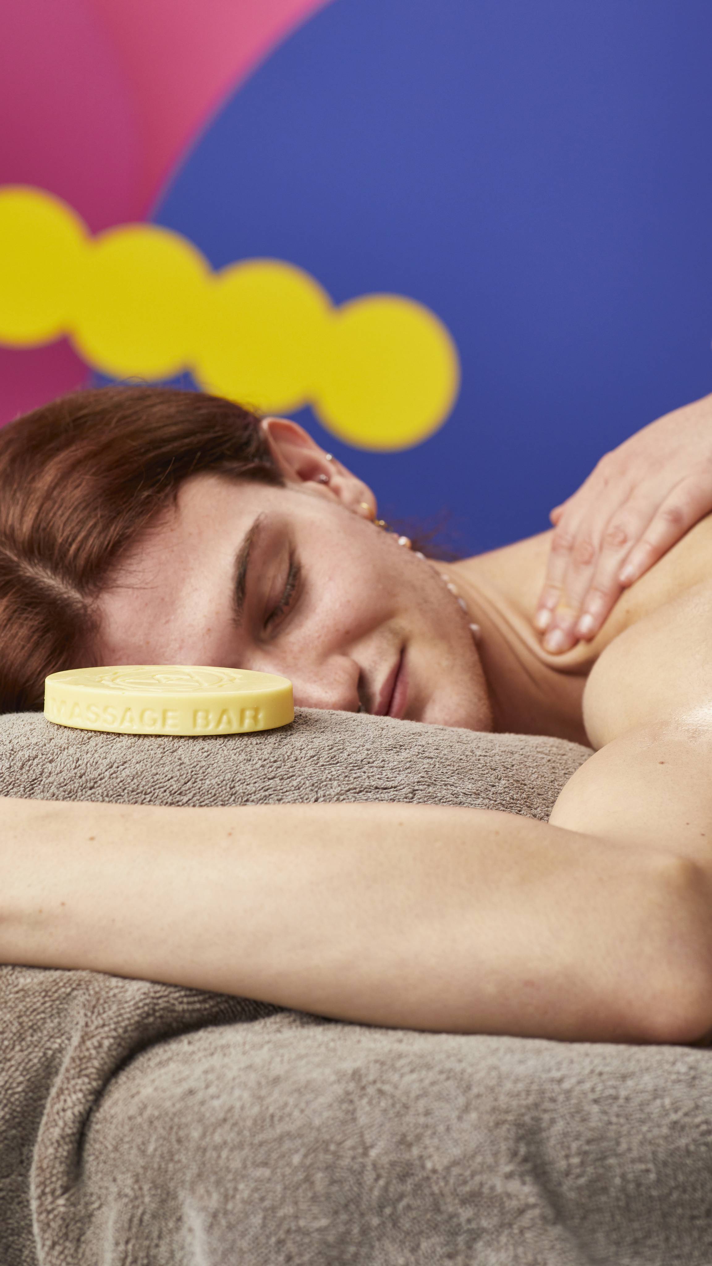 Lush Karma spiced massage bar, imported from the UK