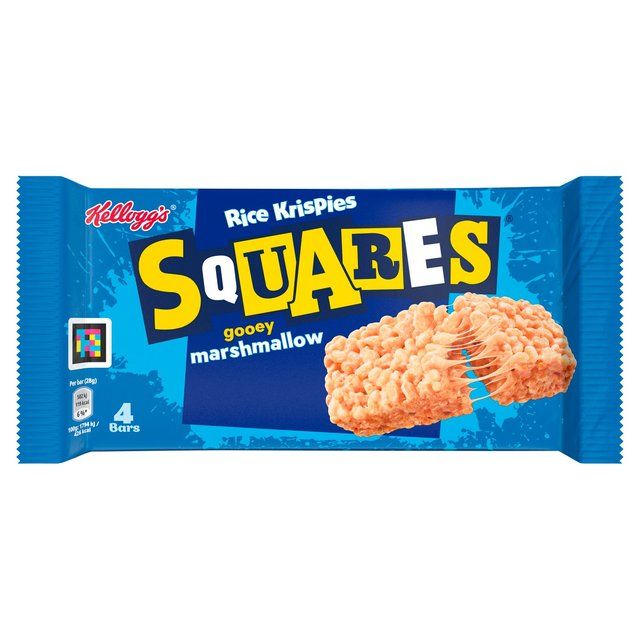 Kellogg's Rice Krispies Chewy Marshmallow Squares   4 x 28g