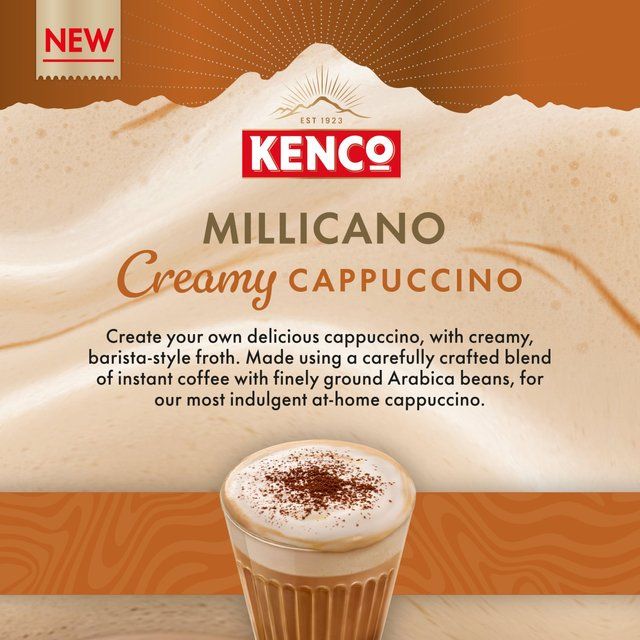 Café instantané Kenco Millicano Cappuccino 210 g