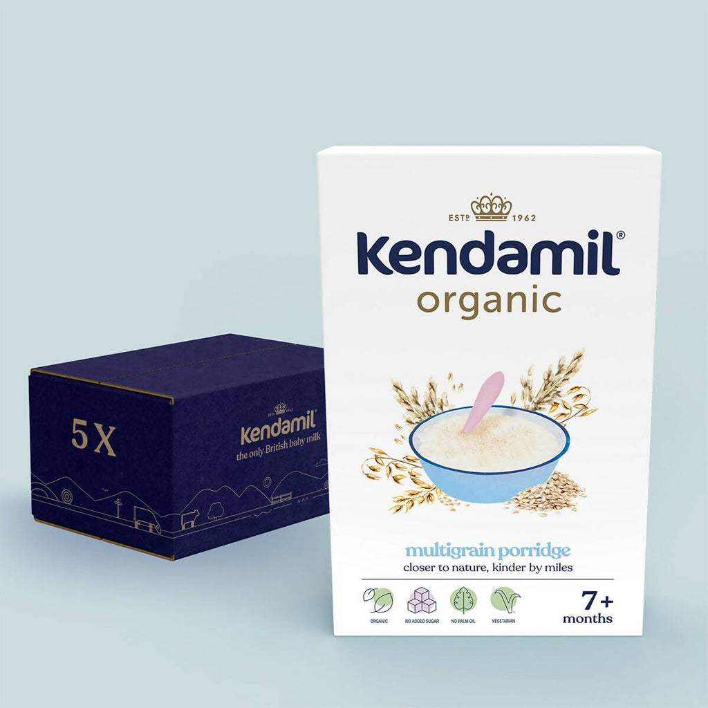 Kendamil Organic Multigrain Porridge 5-Pack (35 Servings)