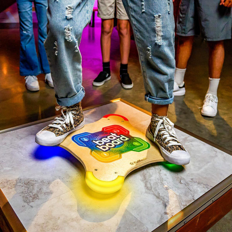 KidKraft Beat Board&amp;trade; Wooden Stand-On Balance Game with 4 Modes, Lights and Sounds (5+ Years)