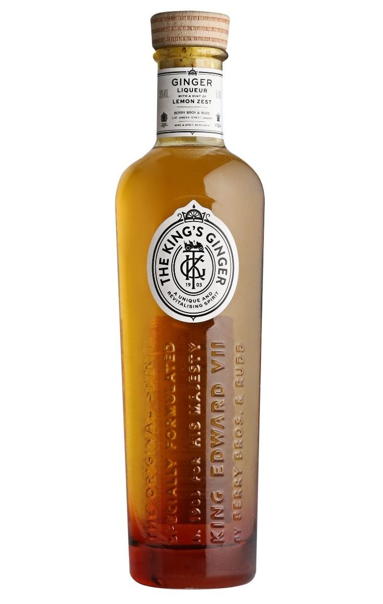 Berry Bros King's Ginger liqueur 50cl (British brand)