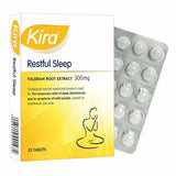 Kira Restful Sleep Valerian Root Extract 25 Tablets