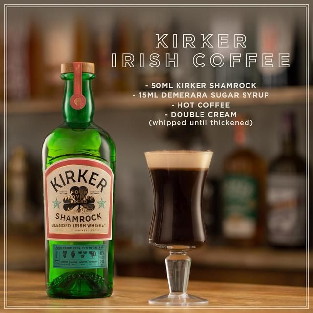 Kirker &amp; Greer Shamrock Irish Whisky 70cl