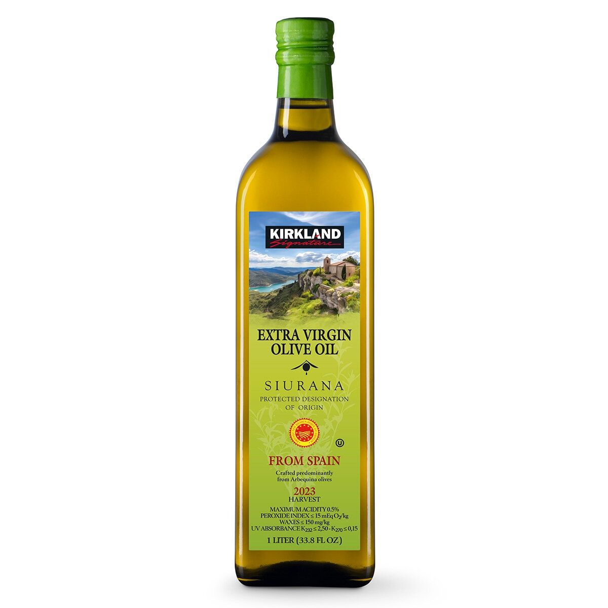 Kirkland Signature Extra Virgin Siurana Olive Oil, 1L