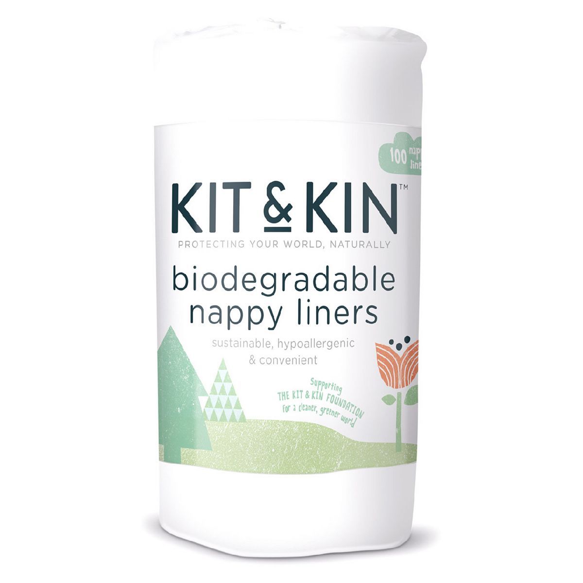 Kit &amp;amp; Kin Biodegradable Nappy Liners