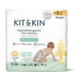 Kit &amp; Kin Eco pelenka 5-ös méret, 28-as csomag, 11kg+/24lbs+