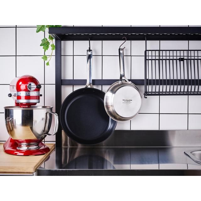 KitchenAid ruostumattomasta teräksestä keraaminen tarttumaton 20 cm paistinpannu