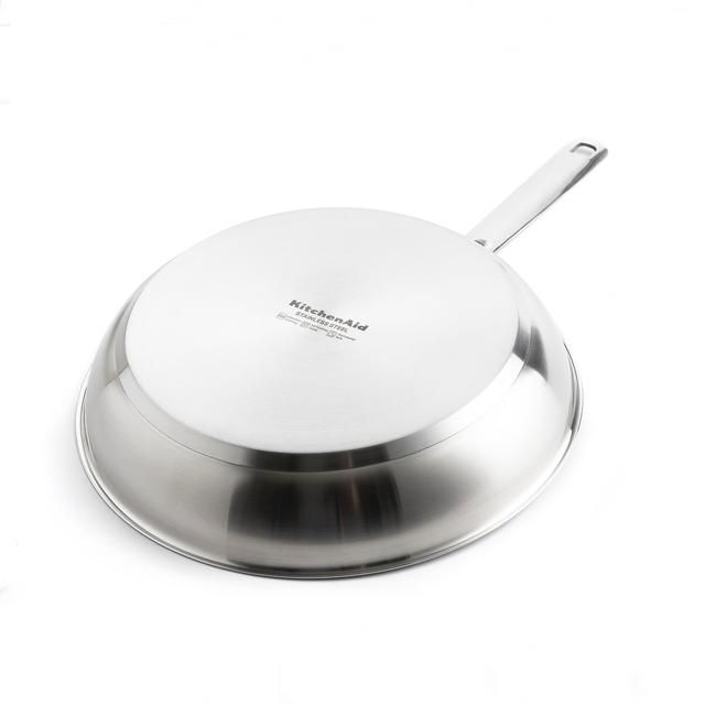 KitchenAid rustfritt stål keramisk non-stick 28cm stekepanne