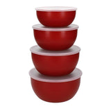KitchenAid Universal Prep Bowl Sett Rød