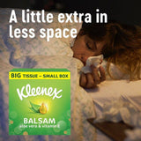 Kleenex Balsam Tissues Extra Large Compact Box   40 per pack