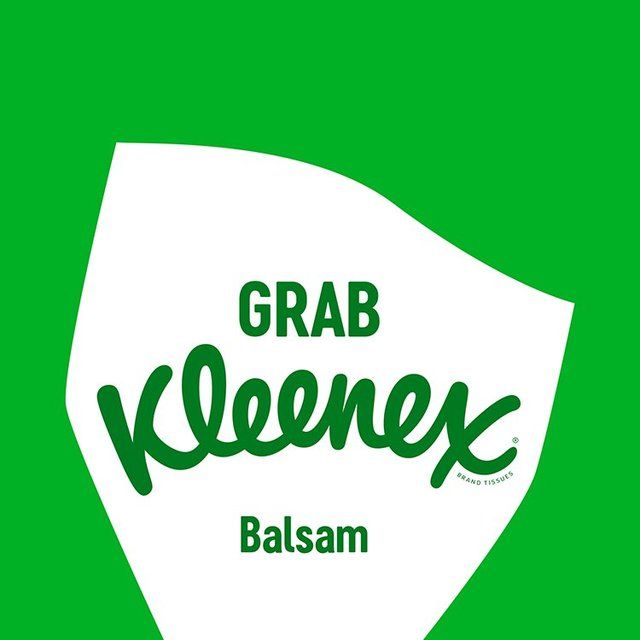 Kleenex Balsam Tissues Extra Large Compact Box   40 per pack