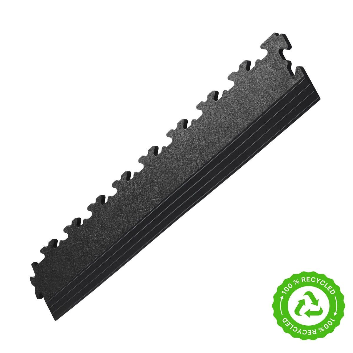 Klikflor RX500 7mm Recycled Garage Floor Ramp (90 x 497 x 7mm) &amp;ndash; 1 Ramp in Black or Graphite