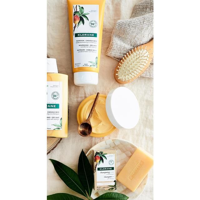 Klorane nærende balsam med mango for tørt hår 200ml