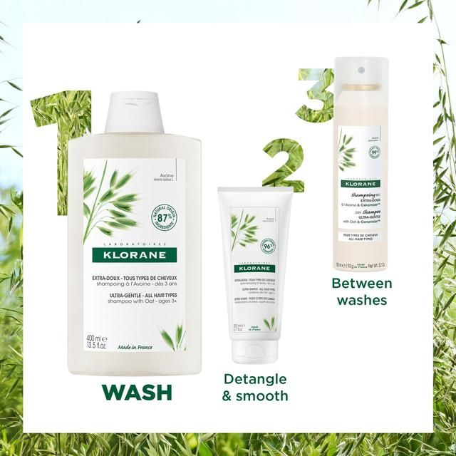 Klorane Softening Shampoo with Oat Milk for the Whole Family   400ml