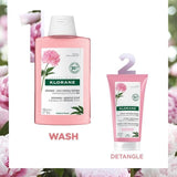Klorane Soothing Shampoo with Organic Peony for Sensitive Scalps   200ml