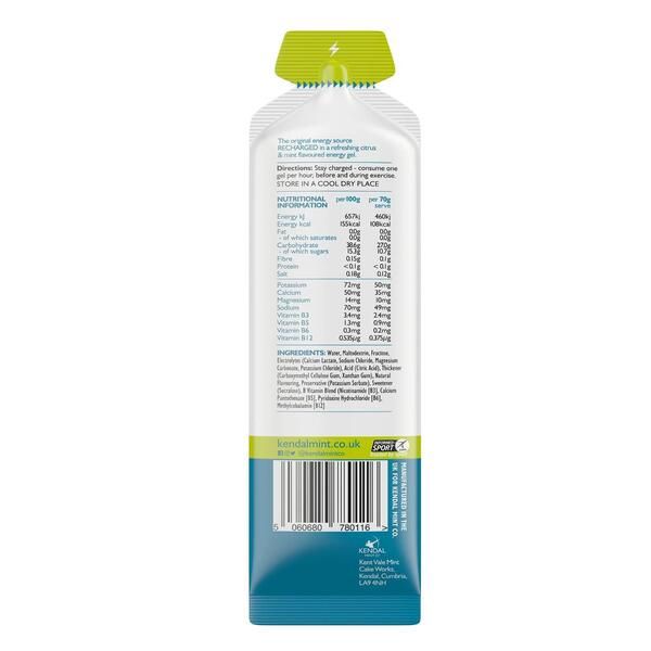 KMC NRG GEL Citrus &amp;amp; Mint Flavor Bundle 48 x 70g