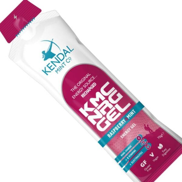 KMC NRG Gel Energy Gel Raspberry &amp;amp; Mint - 12x70g