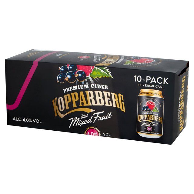 Kopparberg Blandet fruktcider 10 x 330ml