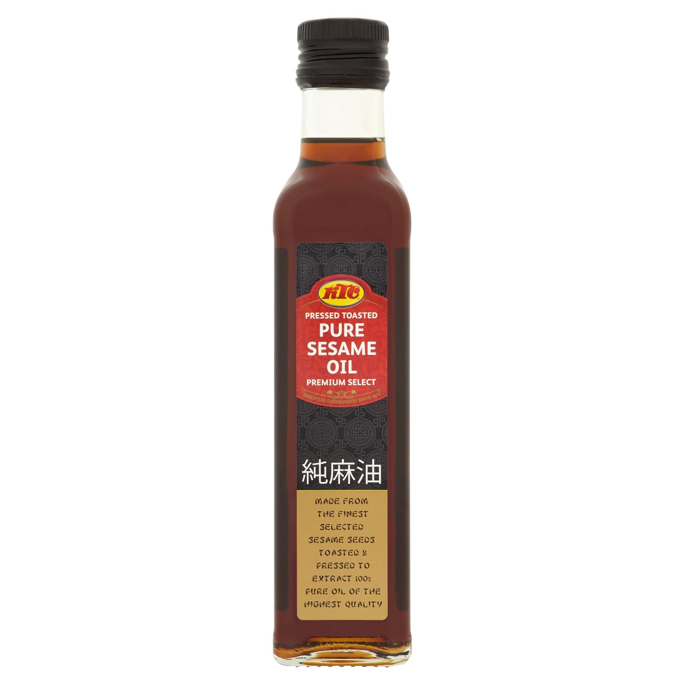 KTC Pressed Toasted Pure Sesame Oil 250ml