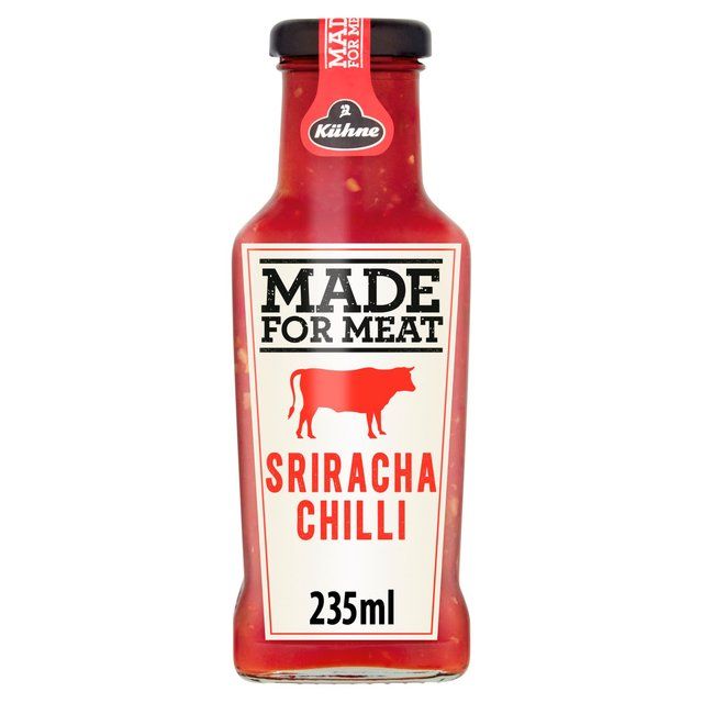 Kuhne Made for Meat Sriracha Hot Chili szósz 235ml
