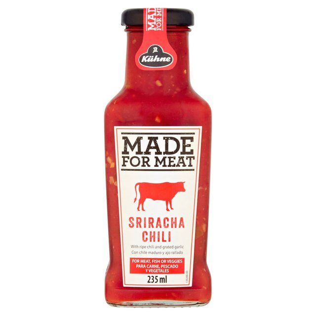 Kuhne Made for Meat Sriracha Hot Chili szósz 235ml