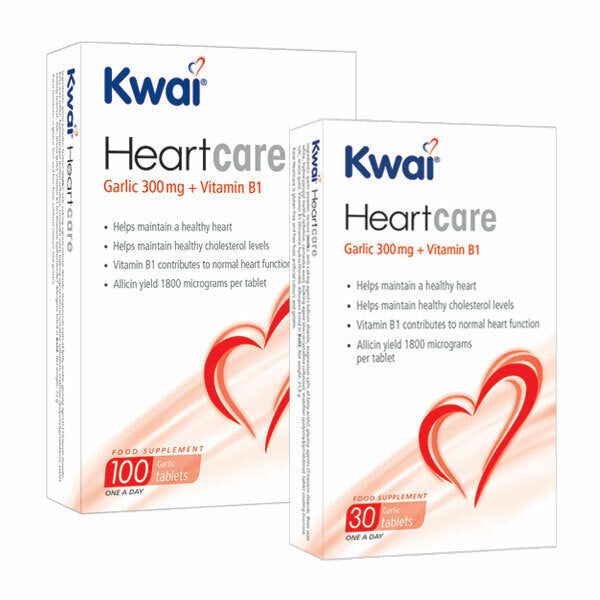 Kwai Heartcare fokhagyma B1 vitamin 100 tabletta