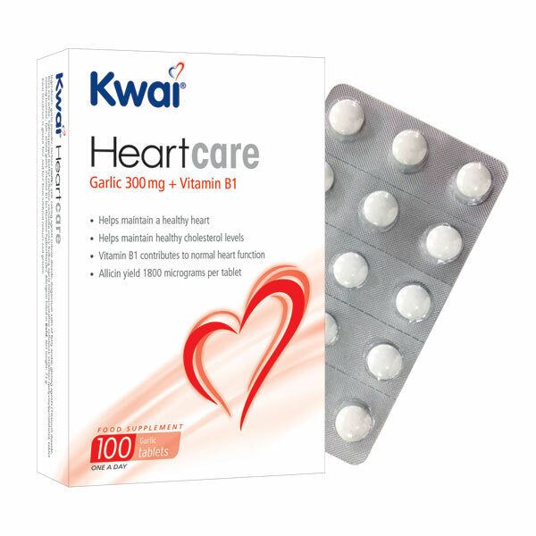 Kwai Heartcare fokhagyma B1 vitamin 100 tabletta