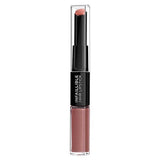 L'oreal Paris 2 Step Lipstick 502 Red To Stay Incessant Russet 312