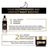 L' Oreal Paris Cell Renew éjszakai krém a ráncok feszességéért és vitalitásáért 50ml