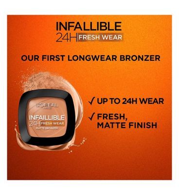 L'Oreal Paris Infallible 24H Longwear myk matt bronzer