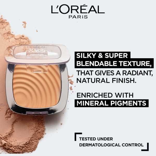 L'Oreal Paris True Match Powder Foundation 3.D/W Warm