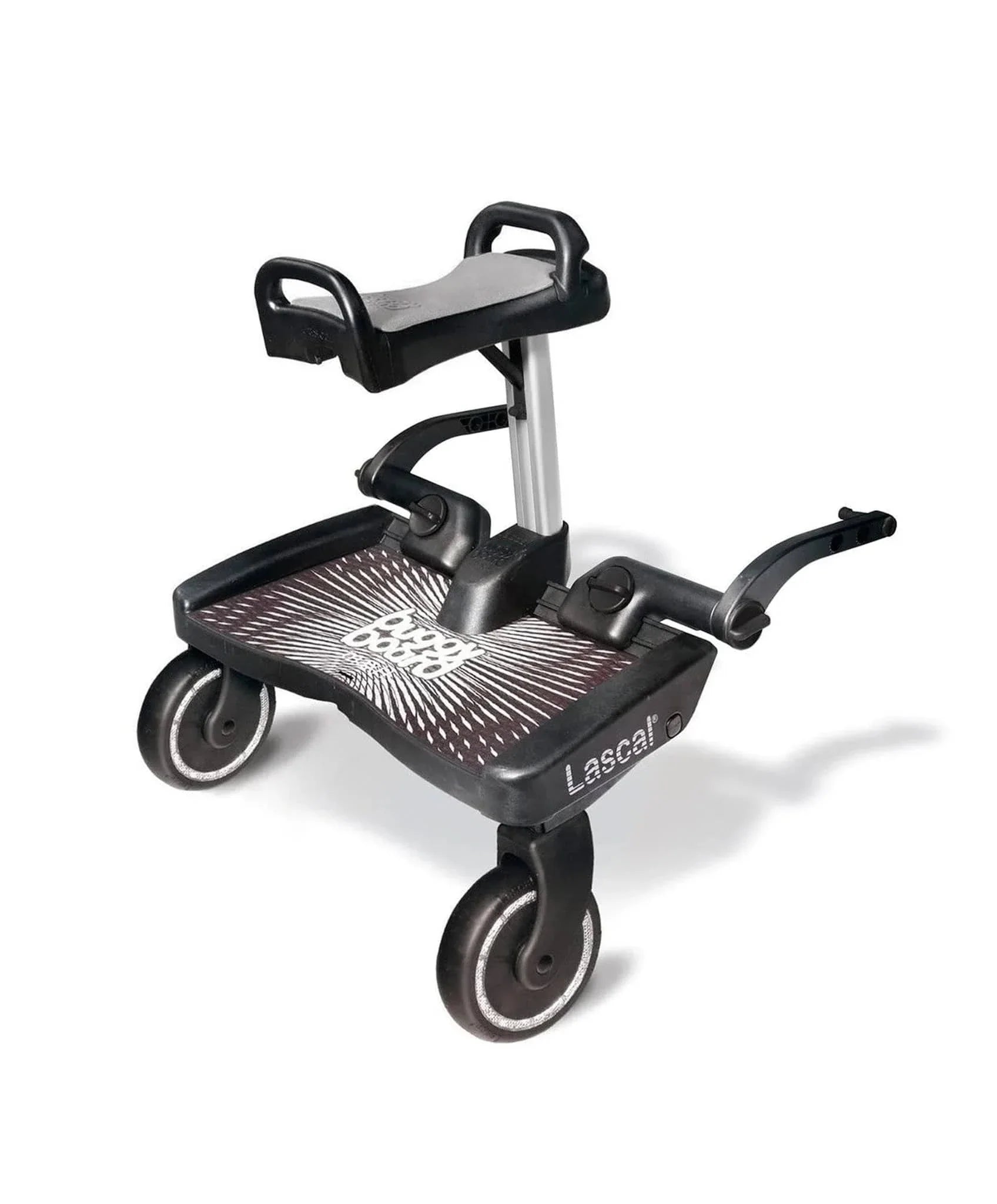 Lascal BuggyBoard Maxi Plus black grey seat - British product