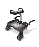 Lascal BuggyBoard Maxi Plus black grey seat - British product