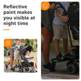 Lascal BuggyBoard Mini grey camo pushchair attachment (British brand)