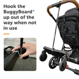 Lascal BuggyBoard Mini grey camo pushchair attachment (British brand)