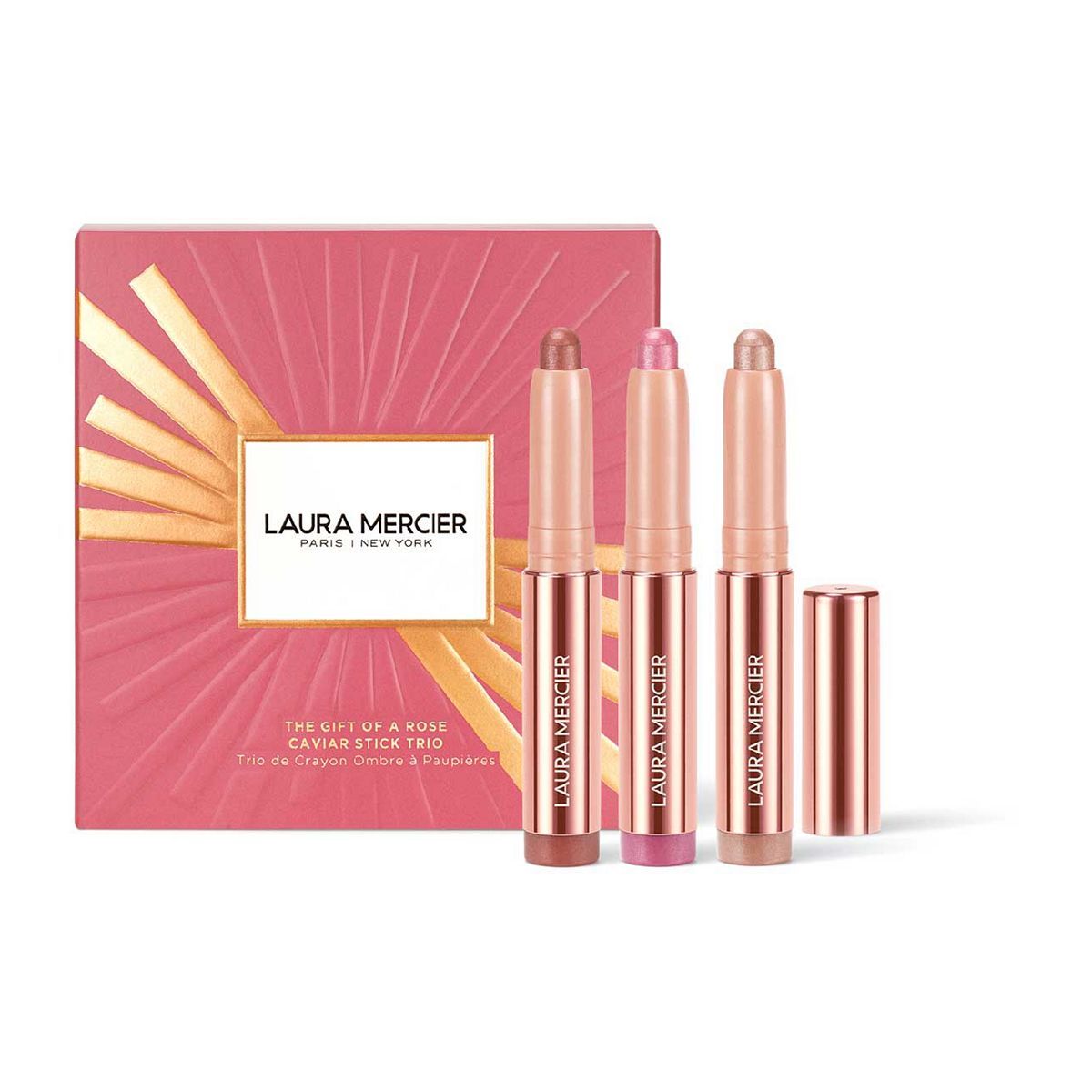 Laura Mercier The Gift of a RosenCaviar Stick Trio