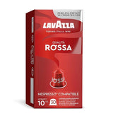 Lavazza Qualita Rossa Aluminium Nespresso Compatible Capsules   30 per pack