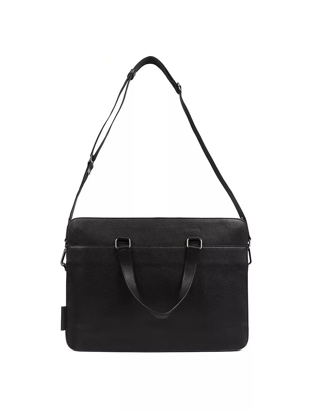 Lær Pebble Grain Messenger Bag