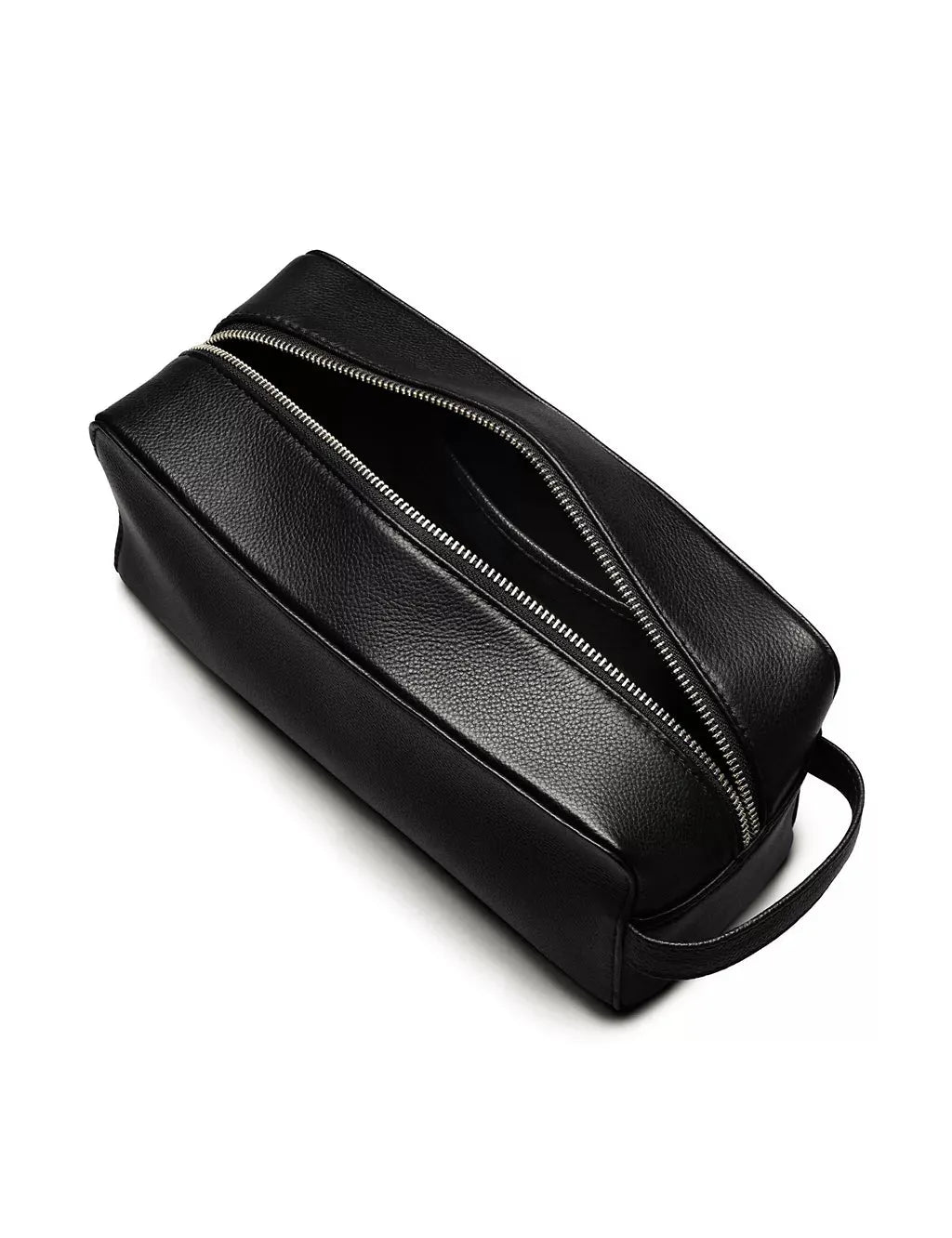 Leather Pebble Grain Washbag