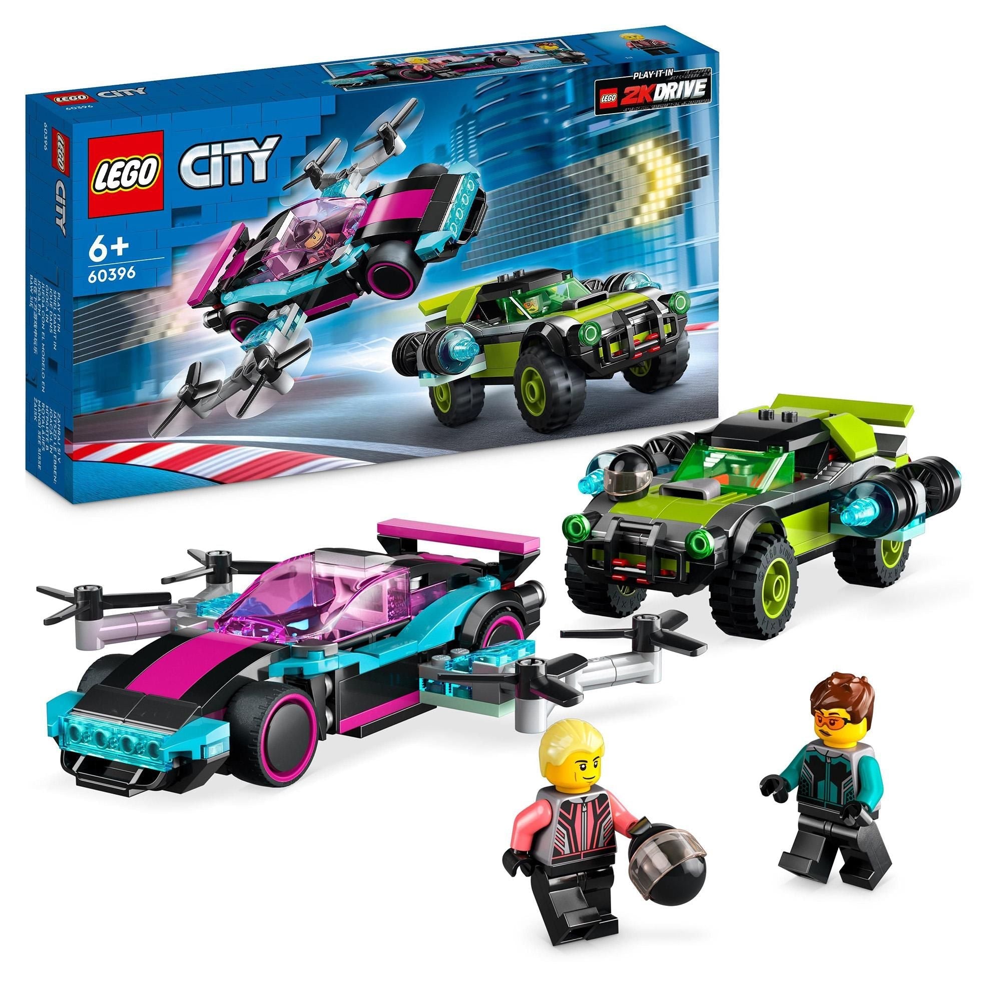 LEGO&reg; Bymodifiserte racerbiler 60396