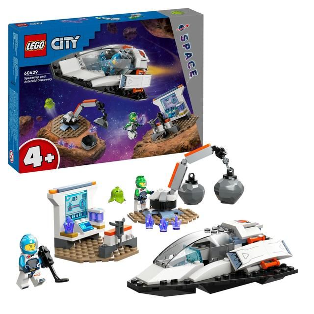 LEGO City űrhajó és aszteroida Discovery 60429