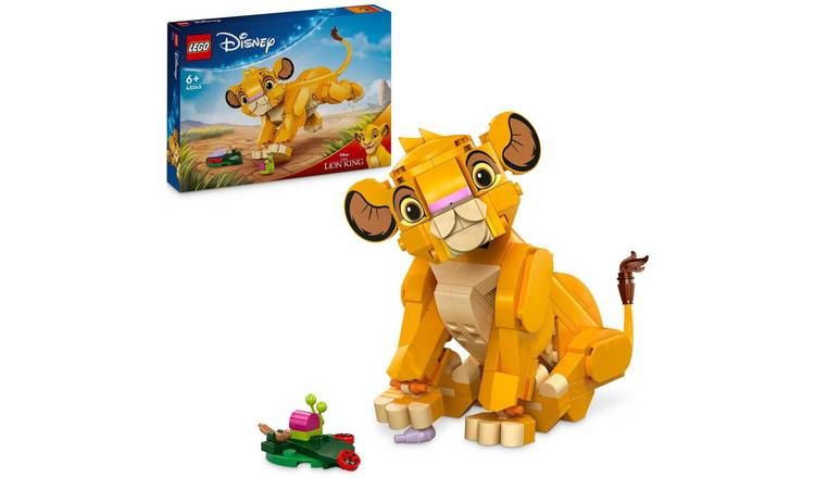 LEGO Disney Simba Løvenes Konge byggeleketøy 43243