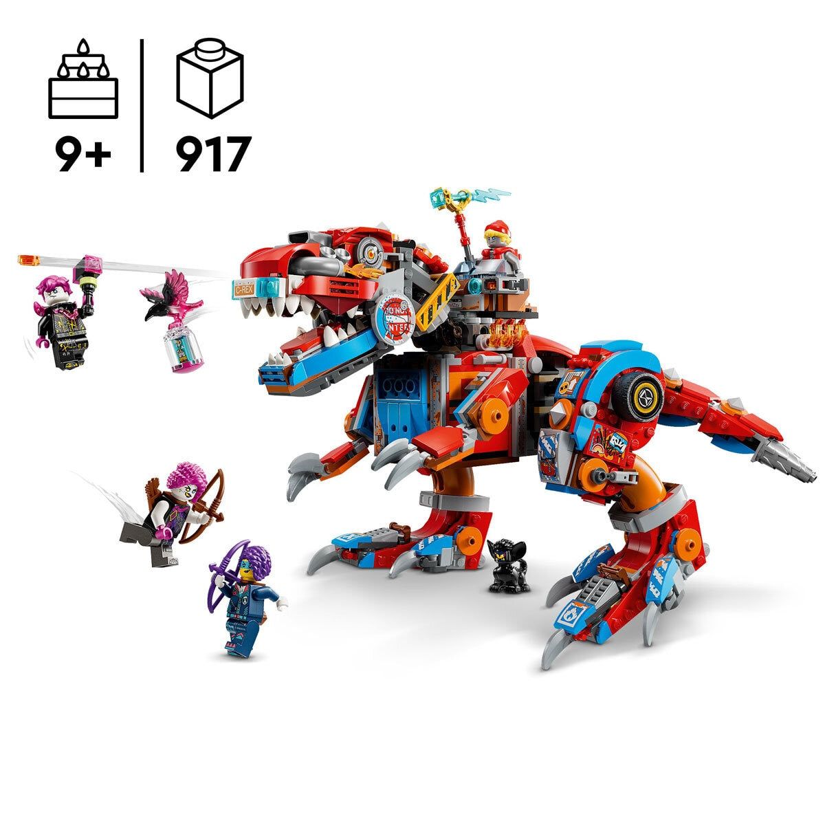 LEGO DREAMZZZ Cooper's Robot Dinosaur C-Rex - Model 71484 (+9 Years)