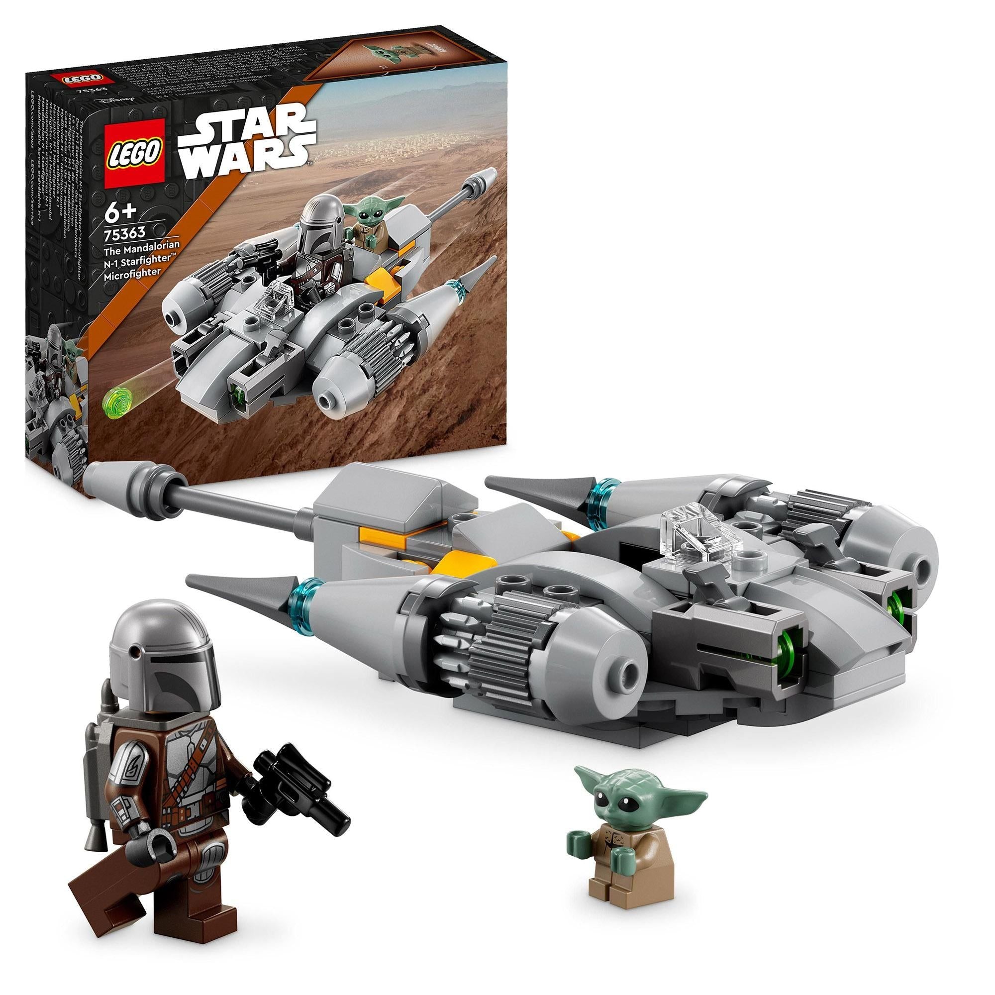 LEGO&amp;reg; Star Wars Mando Jedi Starfighter Microfighter 75363