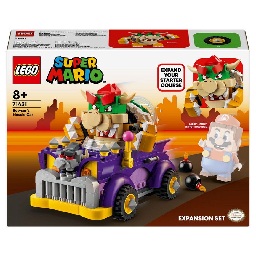 LEGO Super Mario Bowser autóbővítő készlet 71431