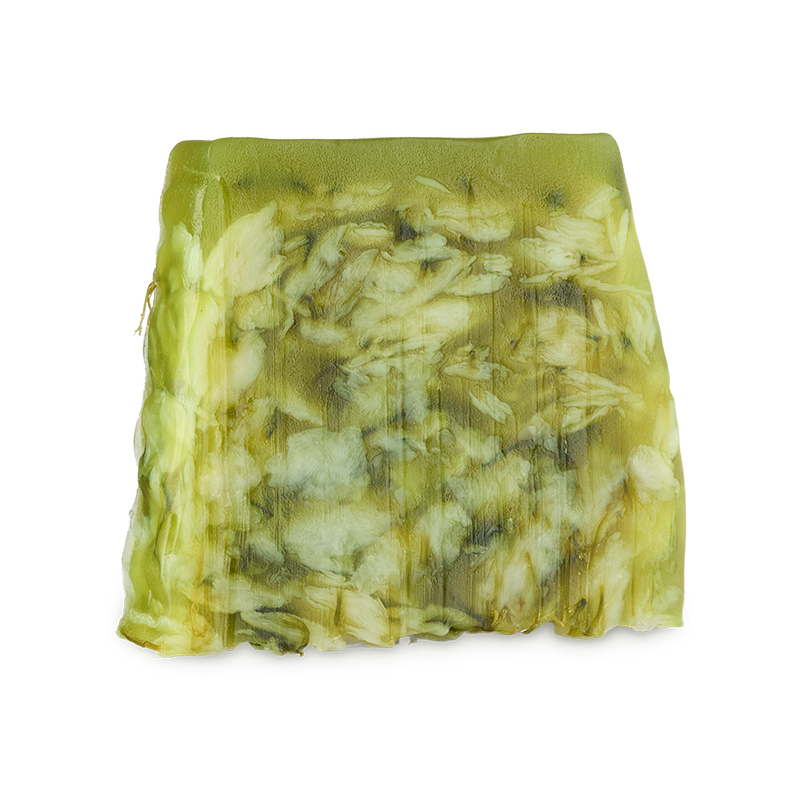 Lush lemongrass soap with wheatgrass (British brand)