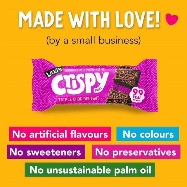 Lexi's Crispy Treat - Triple Choc Delight Multipack   12 x 25g