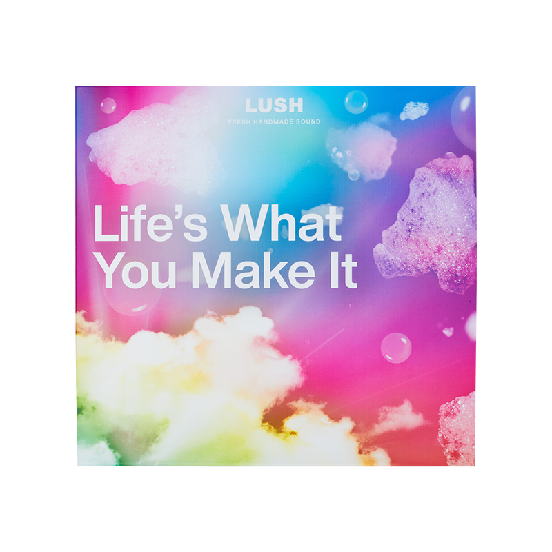 Lush triple vinyl compilation with download code, UK version