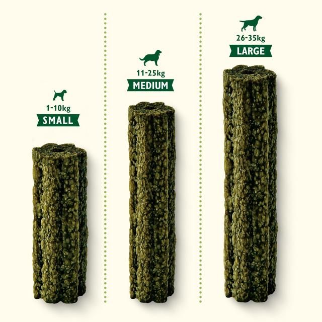 Lily's Kitchen Woofbrush Natural Daily Dental Chew Medium Dog Multipack   196g